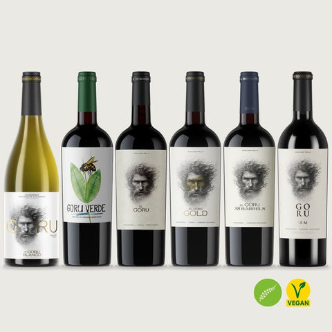 Pack 6 Degustación: El Goru Blanco, Verde, El Goru, Gold, 38 Barrels y 18 M